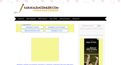 Desktop Screenshot of karakalemcizimleri.com